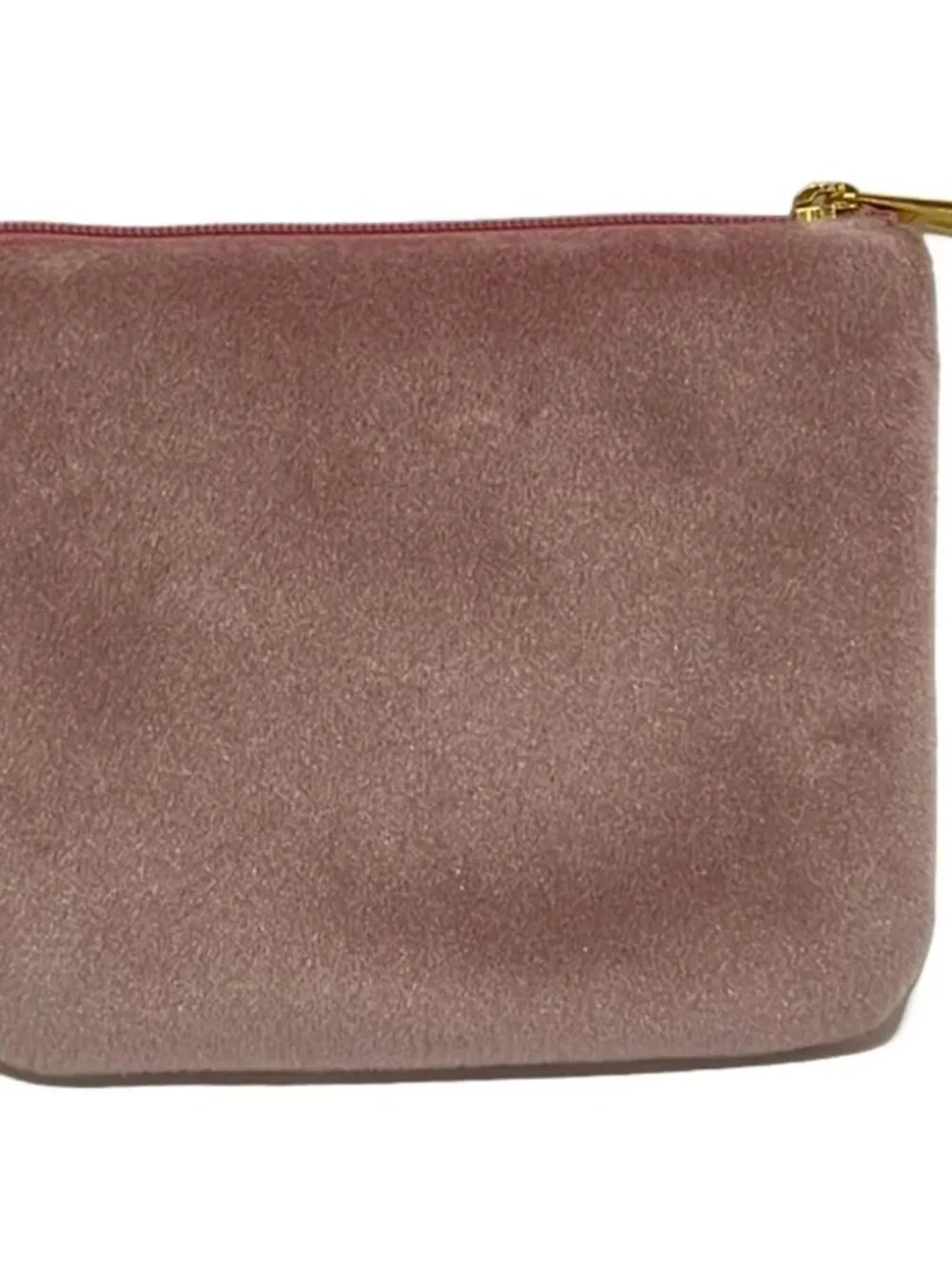 FEILER Pink Orange Multi Pile Pouch